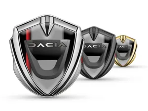 Dacia Metall Emblem Abzeichen Pro Stil Edelstahl
